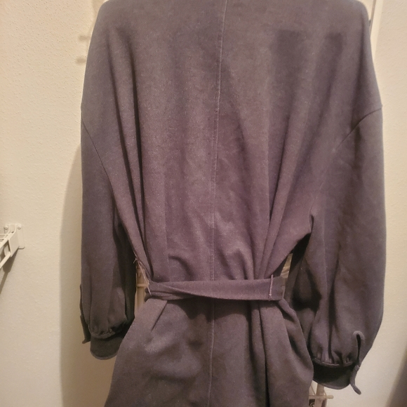 Banana Republic Women's Twill Tie-Waist Knit Jacket (Size XXL) - Picture 8 of 11